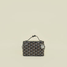Goyard Black Goyardine Muse Mini Vanity Bag