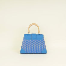 Goyard Blue Goyardine Saigon Structure PM Bag