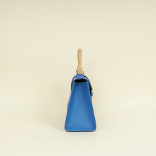 Goyard Blue Goyardine Saigon Structure PM Bag