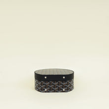 Goyard Black Goyardine The Alto Hatbox Trunk Bag