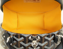 Goyard Black Goyardine The Alto Hatbox Trunk Bag