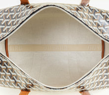 Goyard Bicolor Goyardine Barrel 40 Sports Bag