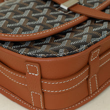 Goyard Bicolor Goyardine Belvedere PM Messenger Bag