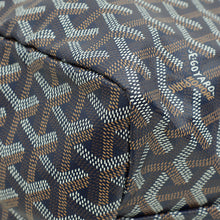 Goyard Navy Blue Goyardine Saint Louis PM Bag