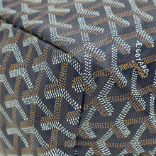 Goyard Navy Blue Goyardine Saint Louis PM Bag