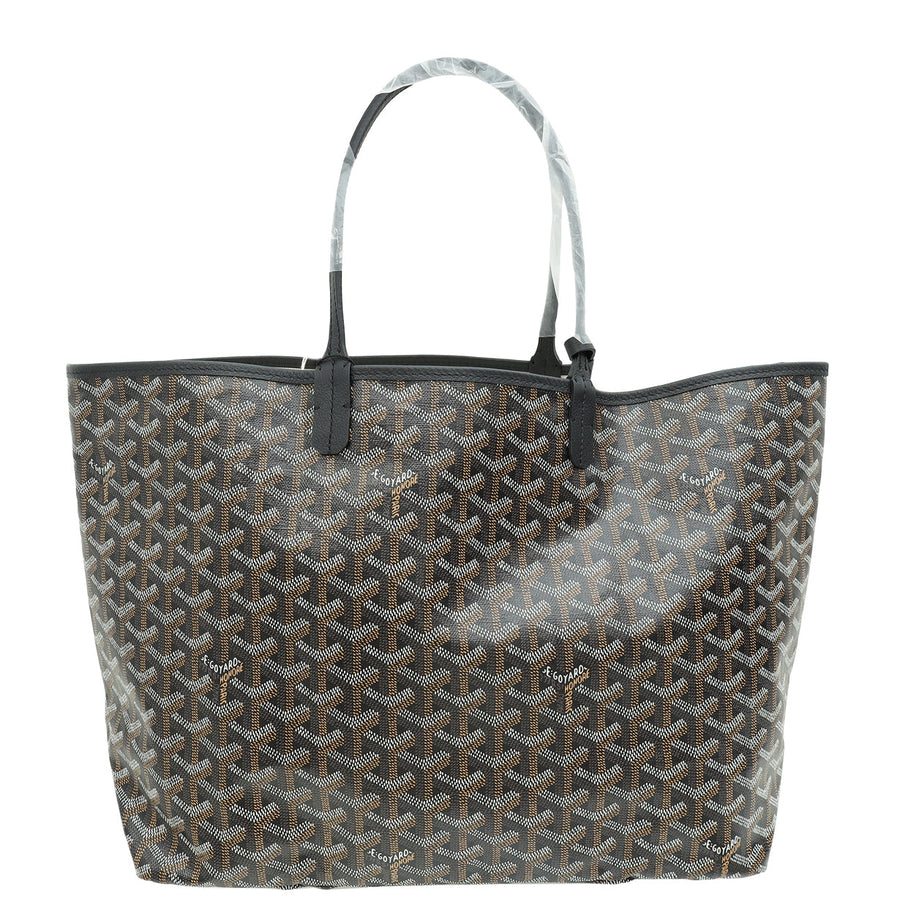 Goyard Black Goyardine Saint Louis PM Bag