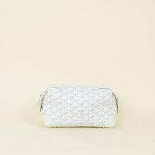 Goyard White Goyardine Boeing 25 Trousse de Toilette