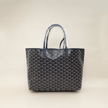 Goyard Navy Blue Goyardine Saint Louis PM Bag