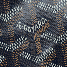 Goyard Navy Blue Goyardine Saint Louis PM Bag