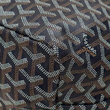 Goyard Navy Blue Goyardine Saint Louis PM Bag