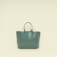 Goyard Green Goyardine Saint Louis PM Bag w/ Clip