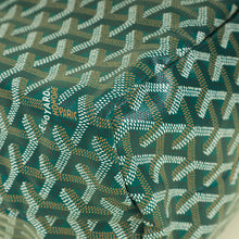 Goyard Green Goyardine Saint Louis PM Bag w/ Clip