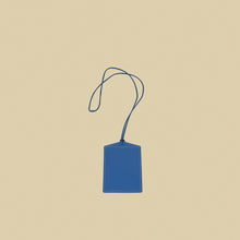 Goyard Blue Goyardine Venus Bag Mirror W/ Leather Cord