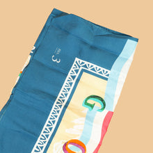 Goyard Multicolor “L’art De La Personnalisation Goyard” Scarf N°3