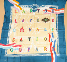 Goyard Multicolor “L’art De La Personnalisation Goyard” Scarf N°3