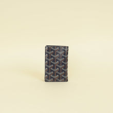 Goyard Navy Blue Goyardine Saint Pierre Card Wallet