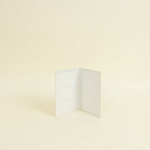 Goyard White Goyardine Grenelle Passport Cover