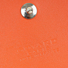 Goyard Orange Goyardine Varenne Continental Wallet
