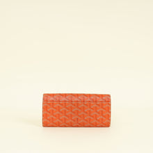 Goyard Orange Goyardine Varenne Continental Wallet