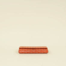 Goyard Orange Goyardine Varenne Continental Wallet