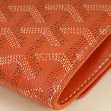 Goyard Orange Goyardine Varenne Continental Wallet