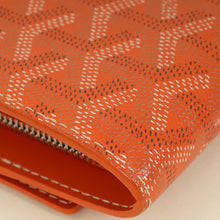Goyard Orange Goyardine Varenne Continental Wallet