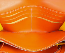 Goyard Orange Goyardine Varenne Continental Wallet