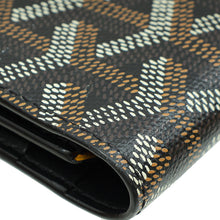 Goyard Black Goyardine Richelieu Continental Wallet