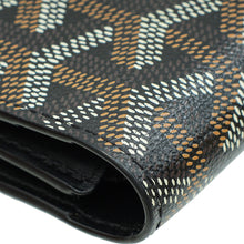 Goyard Black Goyardine Richelieu Continental Wallet