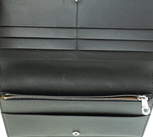 Goyard Black Goyardine Richelieu Continental Wallet