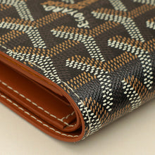 Goyard Bicolor Goyardine Victoire Wallet