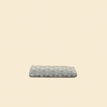 Goyard Gray Goyardine Saint Pierre Card Holder W/ Leopard Paint