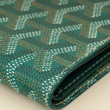 Goyard Green Goyardine Victoire Wallet