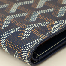 Goyard Navy Goyardine Victoire Wallet