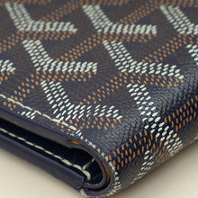 Goyard Navy Goyardine Victoire Wallet
