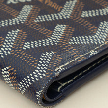 Goyard Navy Goyardine Victoire Wallet