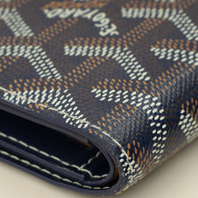 Goyard Navy Goyardine Victoire Wallet