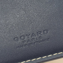 Goyard Navy Goyardine Victoire Wallet