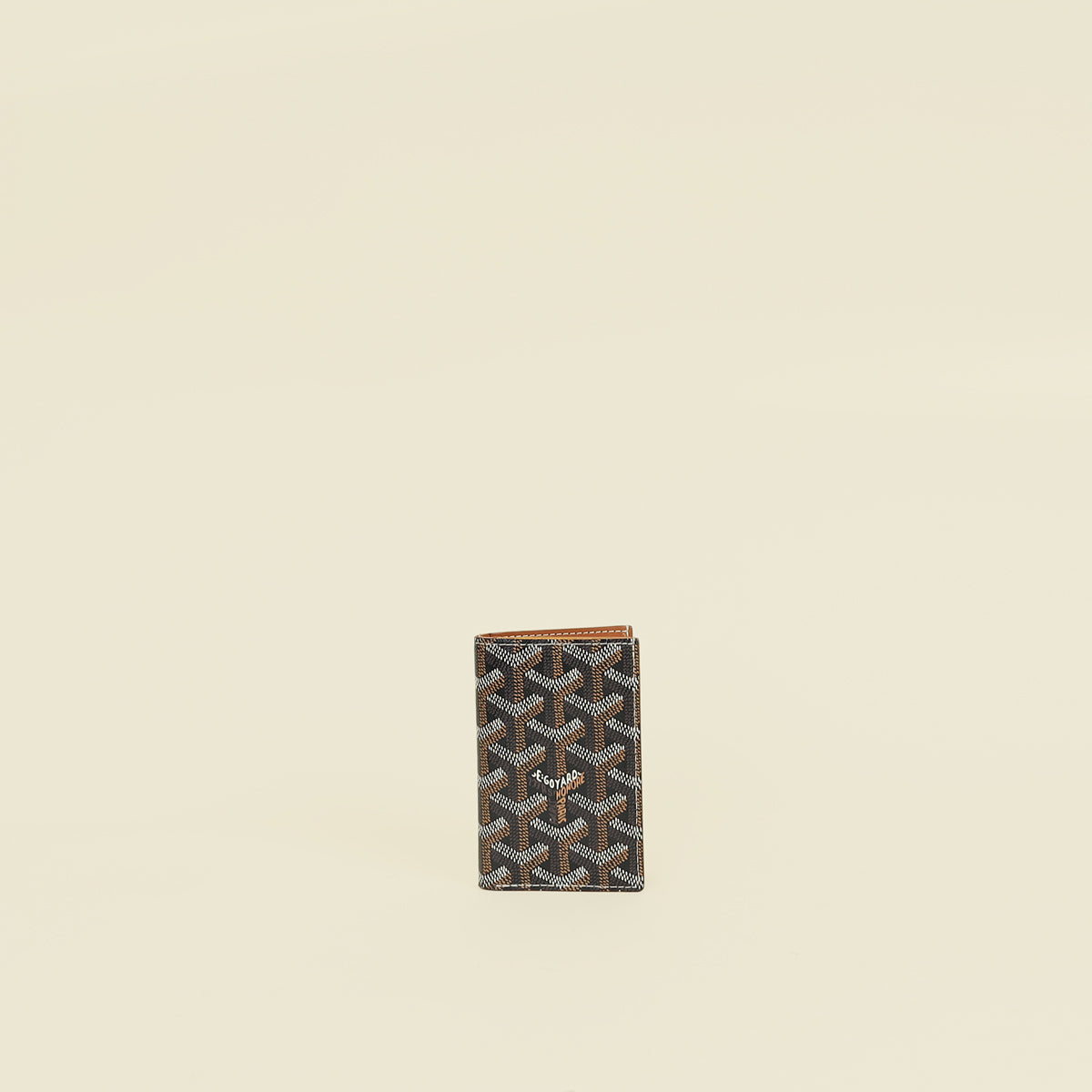 Goyard Bicolor Goyardine Saint Pierre Card Holder