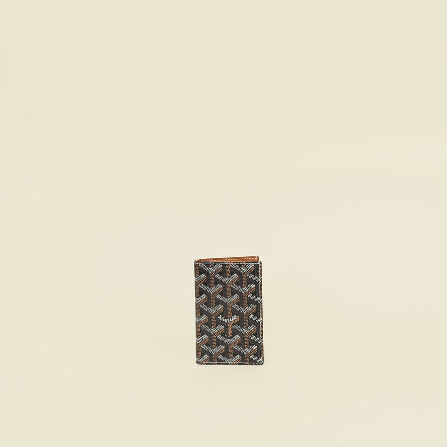 Goyard Bicolor Goyardine Saint Pierre Card Holder