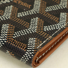 Goyard Bicolor Goyardine Saint Pierre Card Holder