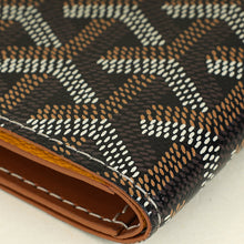 Goyard Bicolor Goyardine Saint Pierre Card Holder