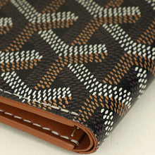 Goyard Bicolor Goyardine Saint Pierre Card Holder