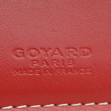 Goyard Red Goyardine Saint-Pierre Card Wallet
