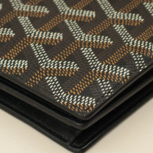 Goyard Black Goyardine Richelieu Continental Wallet