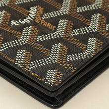 Goyard Black Goyardine Richelieu Continental Wallet