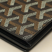 Goyard Black Goyardine Richelieu Continental Wallet