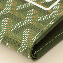 Goyard Kaki L.E 2025 Goyardine Saint-Pierre Card Wallet