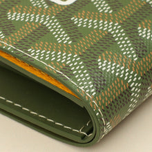 Goyard Kaki L.E 2025 Goyardine Saint-Pierre Card Wallet