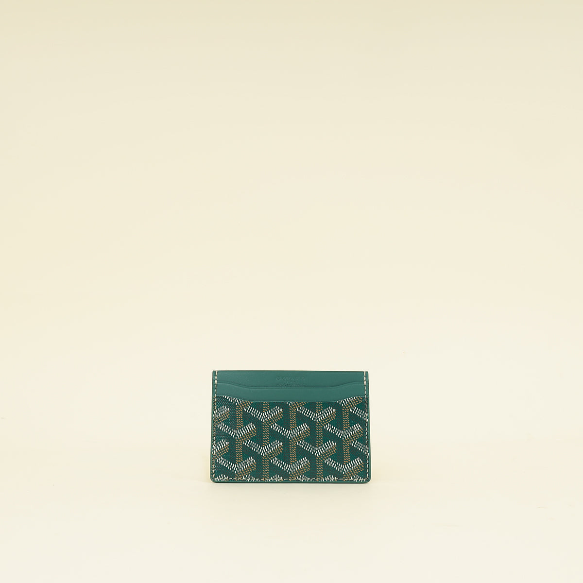 Goyard Green Saint-Sulpice Card Wallet